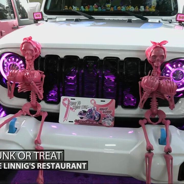 Keith Kaiser gets a look at all the different Jeeps from the Louisvile VooDoo Jeep Club